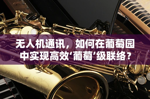无人机通讯，如何在葡萄园中实现高效‘葡萄’级联络？