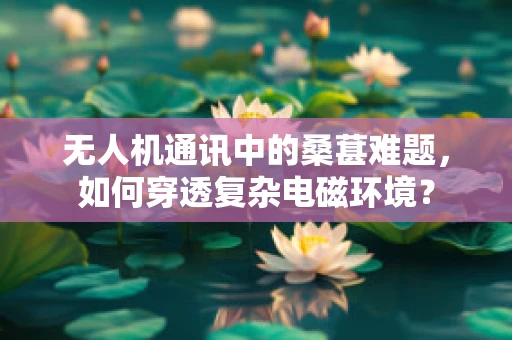 无人机通讯中的桑葚难题，如何穿透复杂电磁环境？