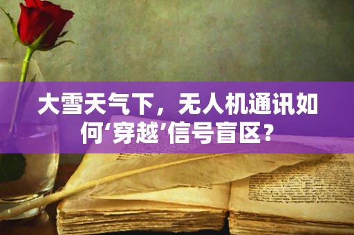 大雪天气下，无人机通讯如何‘穿越’信号盲区？