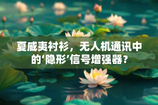 夏威夷衬衫，无人机通讯中的‘隐形’信号增强器？