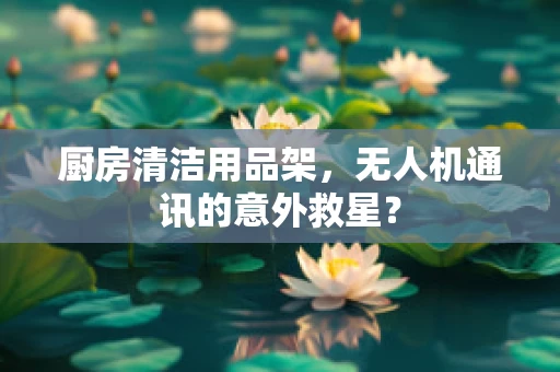 厨房清洁用品架，无人机通讯的意外救星？