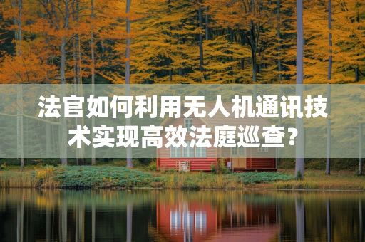 法官如何利用无人机通讯技术实现高效法庭巡查？