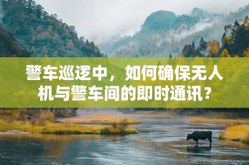警车巡逻中，如何确保无人机与警车间的即时通讯？