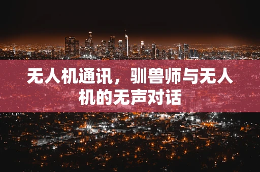 无人机通讯，驯兽师与无人机的无声对话