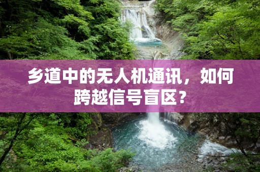 乡道中的无人机通讯，如何跨越信号盲区？