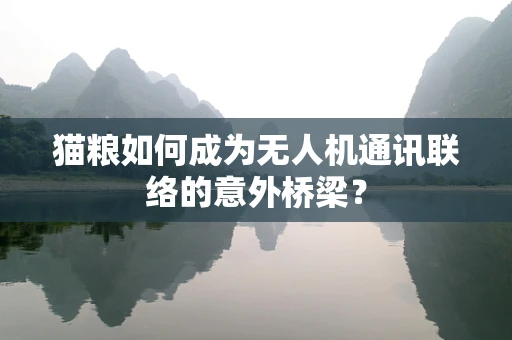 猫粮如何成为无人机通讯联络的意外桥梁？