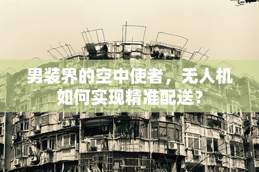 男装界的空中使者，无人机如何实现精准配送？