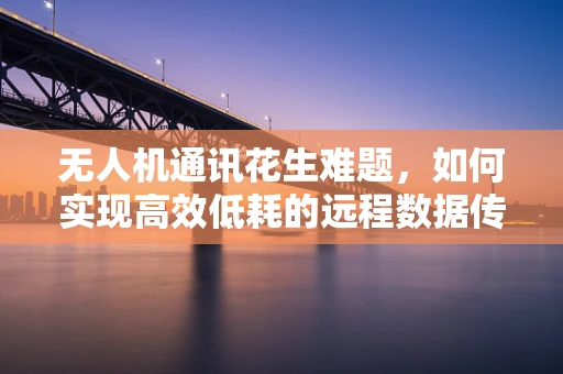 无人机通讯花生难题，如何实现高效低耗的远程数据传输？