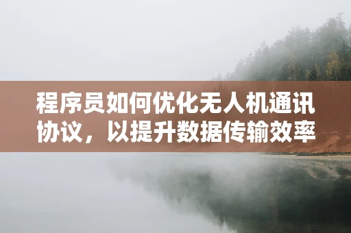 程序员如何优化无人机通讯协议，以提升数据传输效率？