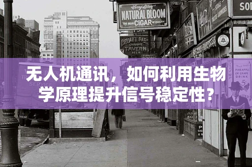 无人机通讯，如何利用生物学原理提升信号稳定性？