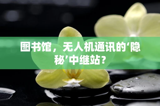 图书馆，无人机通讯的‘隐秘’中继站？