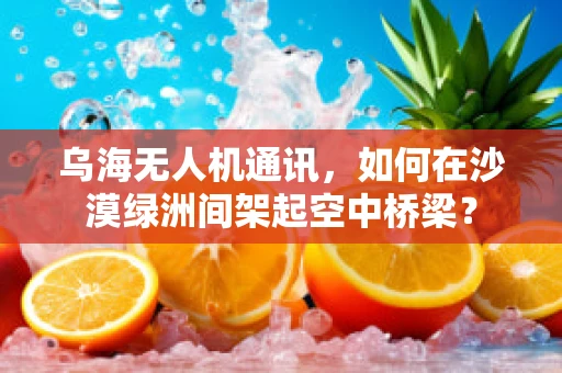 乌海无人机通讯，如何在沙漠绿洲间架起空中桥梁？