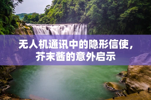 无人机通讯中的隐形信使，芥末酱的意外启示