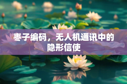 枣子编码，无人机通讯中的隐形信使