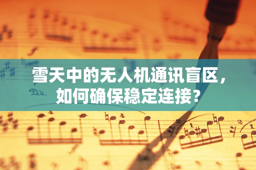 雪天中的无人机通讯盲区，如何确保稳定连接？