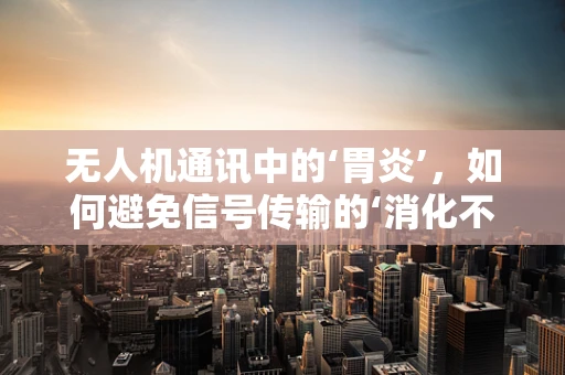 无人机通讯中的‘胃炎’，如何避免信号传输的‘消化不良’？