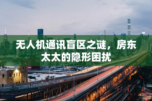 无人机通讯盲区之谜，房东太太的隐形困扰