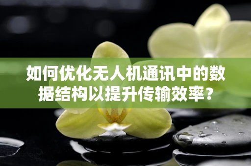 如何优化无人机通讯中的数据结构以提升传输效率？