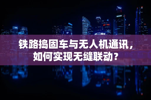 铁路捣固车与无人机通讯，如何实现无缝联动？