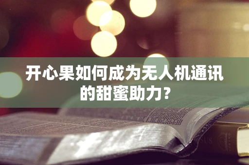 开心果如何成为无人机通讯的甜蜜助力？