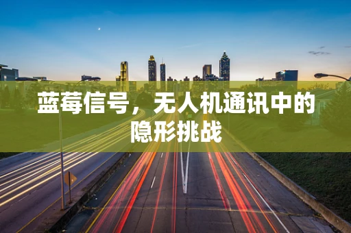 蓝莓信号，无人机通讯中的隐形挑战