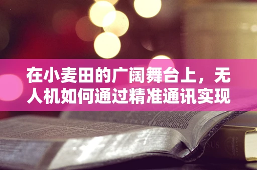 在小麦田的广阔舞台上，无人机如何通过精准通讯实现高效监测？