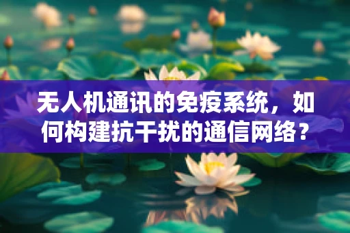 无人机通讯的免疫系统，如何构建抗干扰的通信网络？