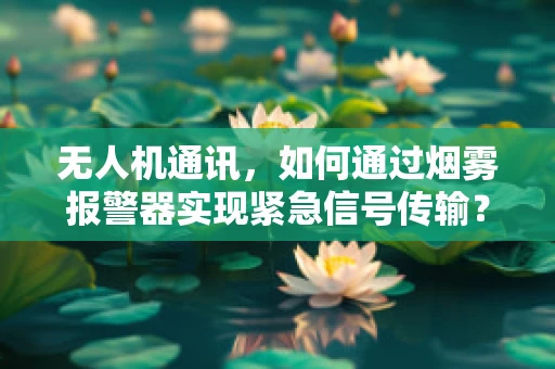 无人机通讯，如何通过烟雾报警器实现紧急信号传输？