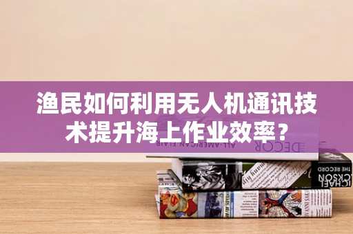 渔民如何利用无人机通讯技术提升海上作业效率？