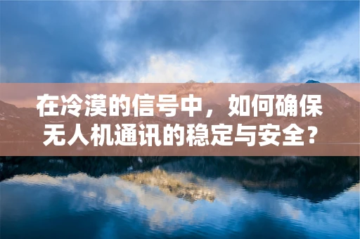 在冷漠的信号中，如何确保无人机通讯的稳定与安全？
