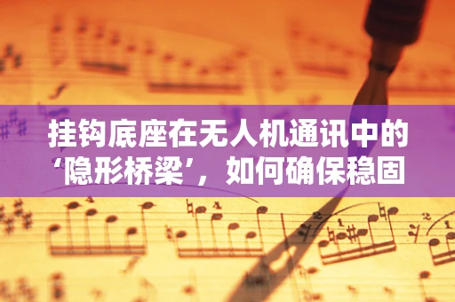 挂钩底座在无人机通讯中的‘隐形桥梁’，如何确保稳固连接？