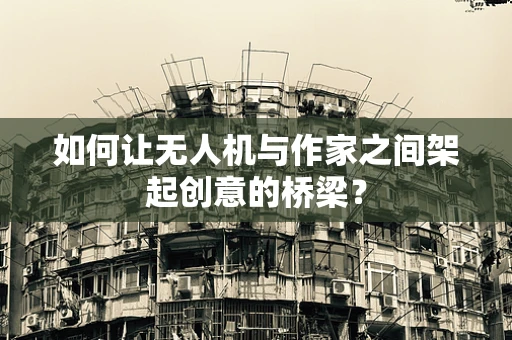 如何让无人机与作家之间架起创意的桥梁？