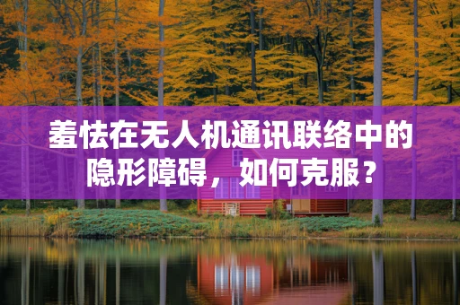 羞怯在无人机通讯联络中的隐形障碍，如何克服？