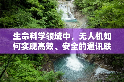 生命科学领域中，无人机如何实现高效、安全的通讯联络？