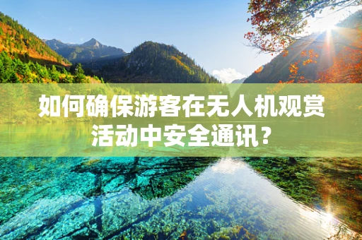 如何确保游客在无人机观赏活动中安全通讯？