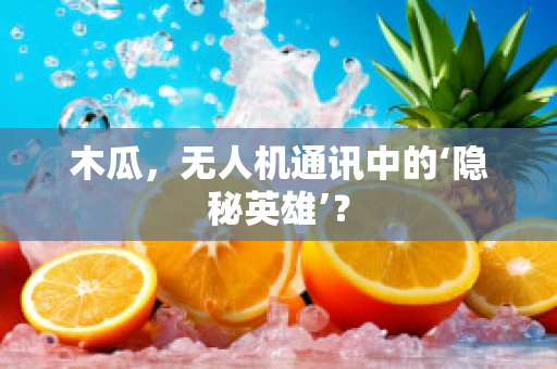 木瓜，无人机通讯中的‘隐秘英雄’？
