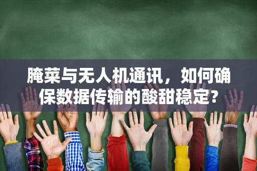 腌菜与无人机通讯，如何确保数据传输的酸甜稳定？