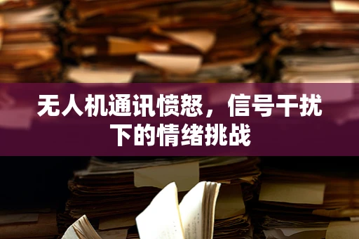 无人机通讯愤怒，信号干扰下的情绪挑战