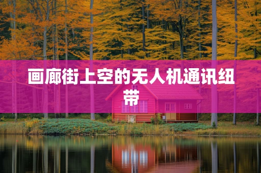 画廊街上空的无人机通讯纽带