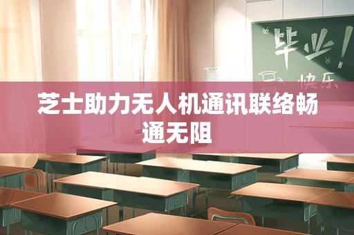 芝士助力无人机通讯联络畅通无阻