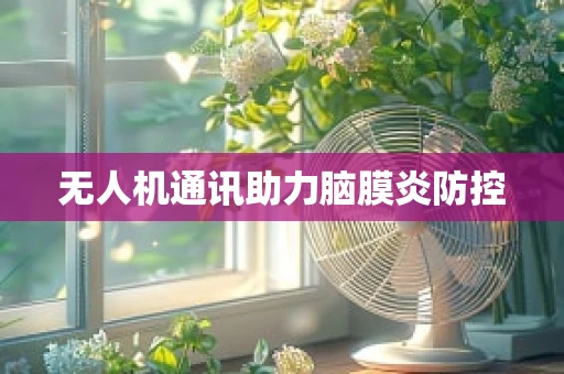 无人机通讯助力脑膜炎防控