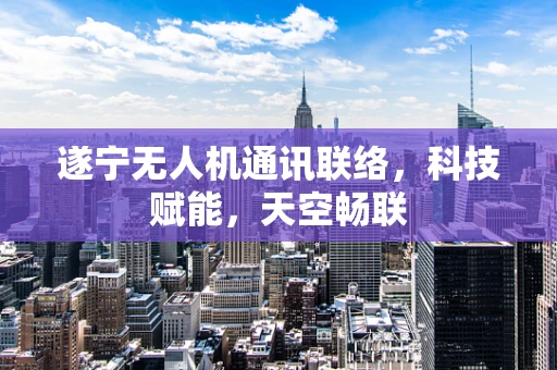 遂宁无人机通讯联络，科技赋能，天空畅联
