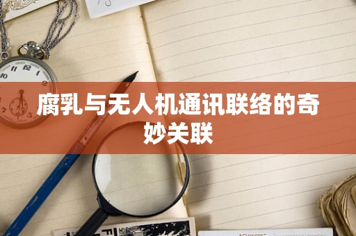 腐乳与无人机通讯联络的奇妙关联