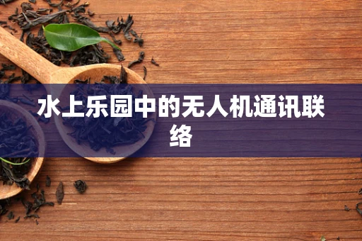 水上乐园中的无人机通讯联络