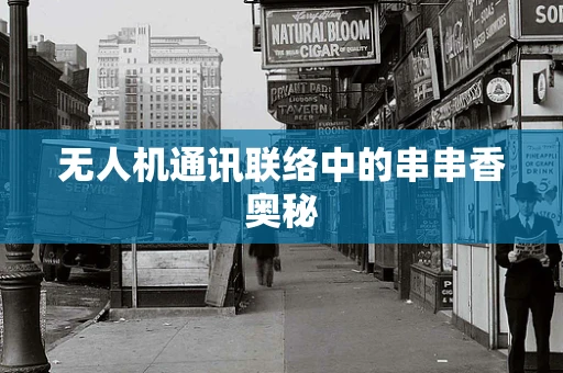 无人机通讯联络中的串串香奥秘