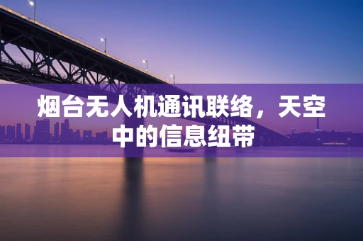 烟台无人机通讯联络，天空中的信息纽带