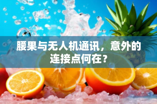 腰果与无人机通讯，意外的连接点何在？