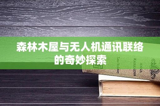 森林木屋与无人机通讯联络的奇妙探索