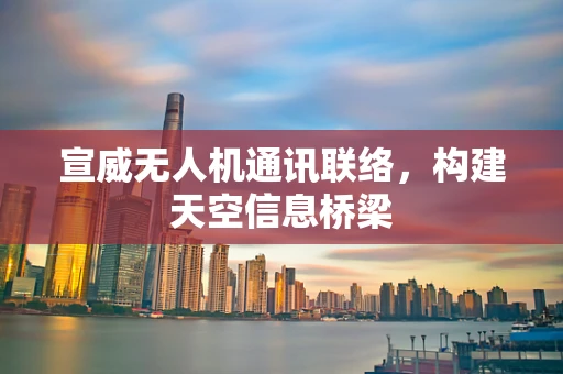 宣威无人机通讯联络，构建天空信息桥梁