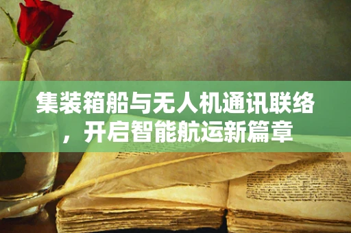 集装箱船与无人机通讯联络，开启智能航运新篇章